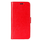 Asus ROG Phone 3 (ZS661KS) nøytralt flippdeksel i skinn m. Lommebok rød