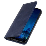 Asus ROG Phone 5 Leather Flip Cover m. Lommebok - Blå