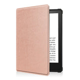 Amazon Kindle Paperwhite 5 11. generasjon (2021) Leather Flip Cover m. Søvnfunksjon - Rose Gold