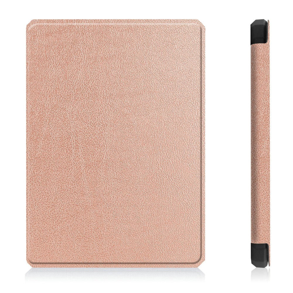 Amazon Kindle Paperwhite 5 11. generasjon (2021) Leather Flip Cover m. Søvnfunksjon - Rose Gold