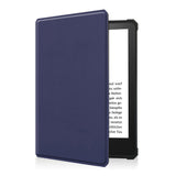 Amazon Kindle Paperwhite 5 11. generasjon (2021) Leather Flip Cover m. Søvnfunksjon - Blå