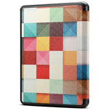 Amazon Kindle Paperwhite 5 11. generasjon (2021) Faux Leather Flip Cover m. Søvnfunksjon - Geometri