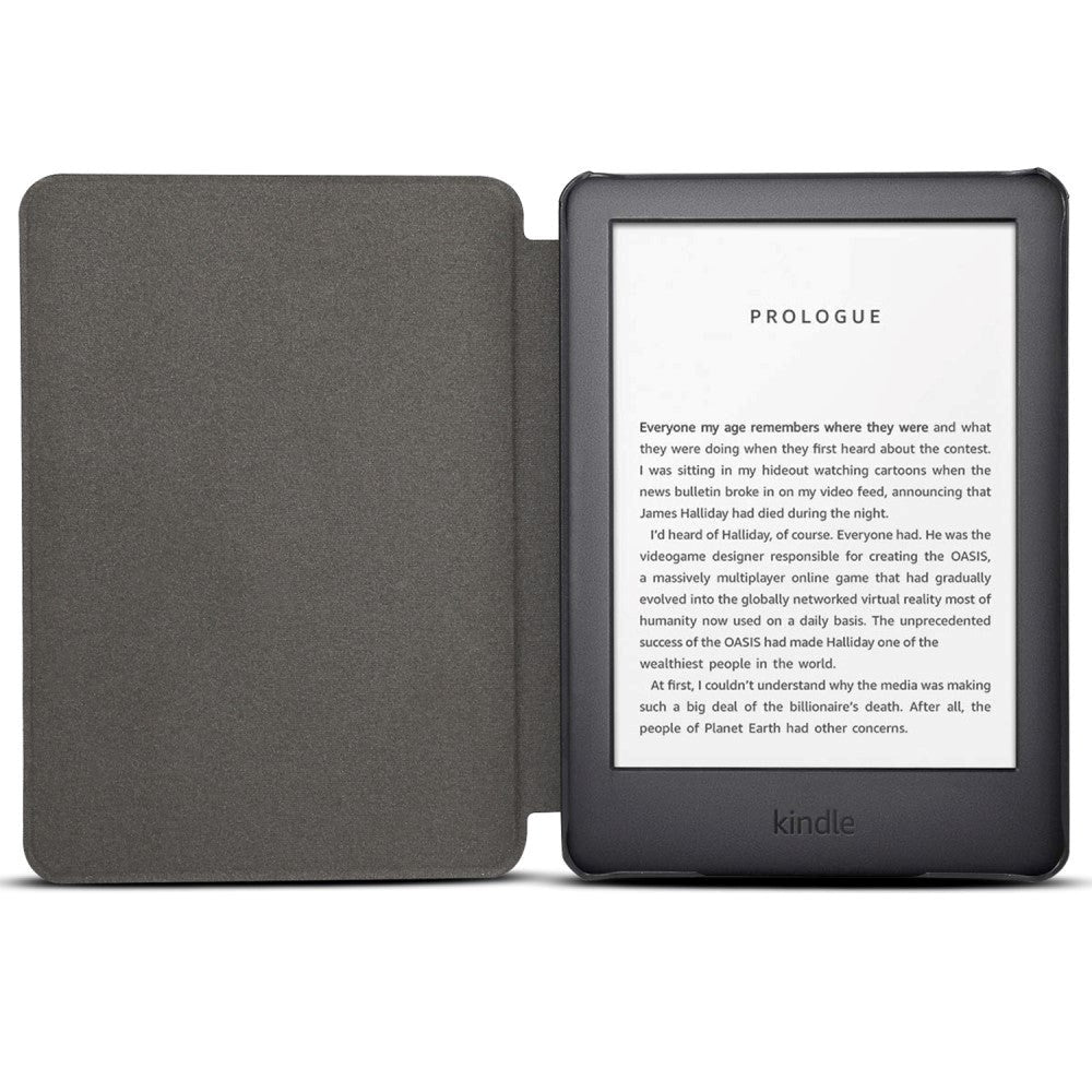 Amazon Kindle Paperwhite 5 11. generasjon (2021) Faux Leather Flip Cover m. Søvnfunksjon - Sommerfugler