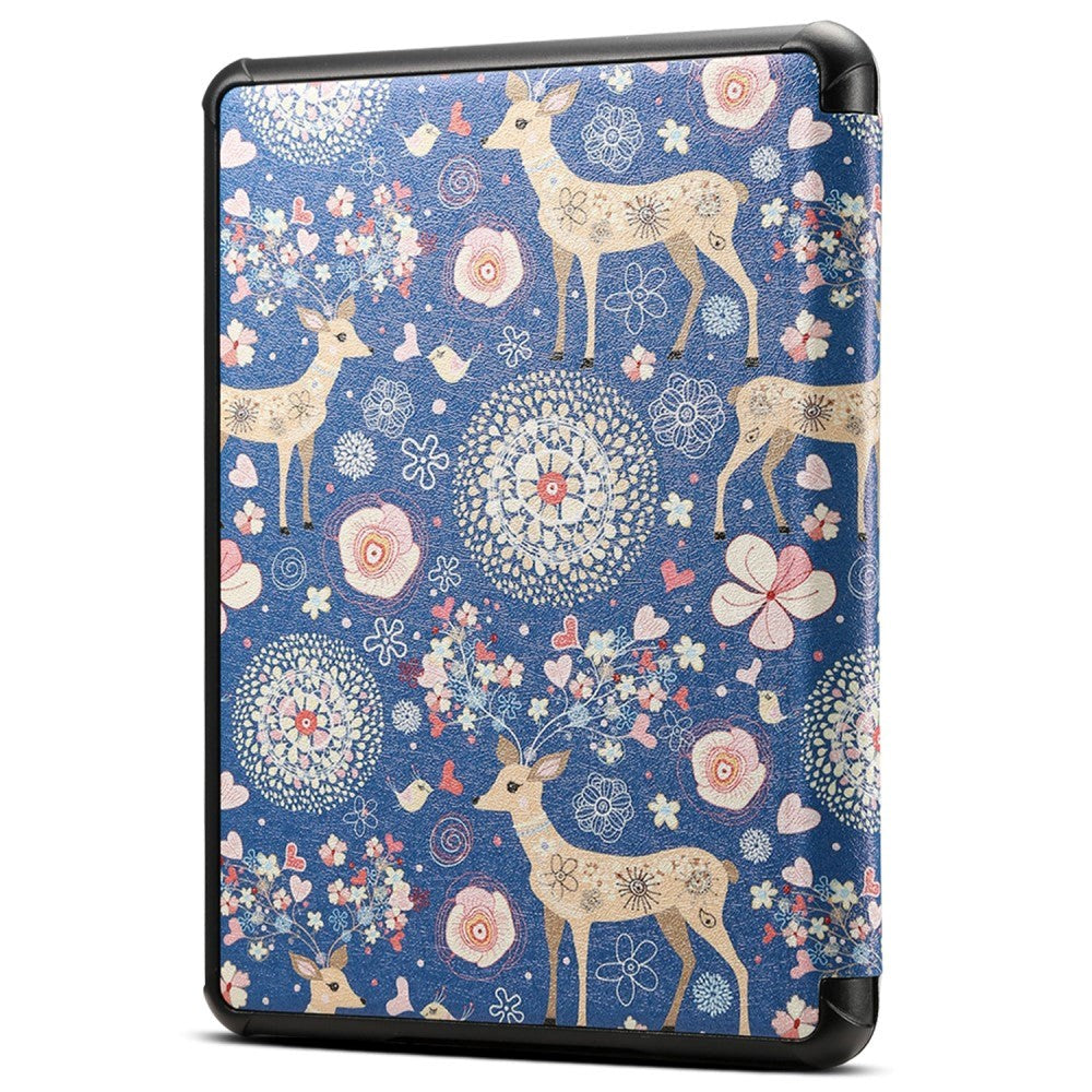 Amazon Kindle Paperwhite 5 11. generasjon (2021) Faux Leather Flip Cover m. Søvnfunksjon - Hjort