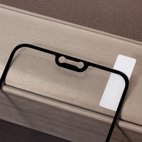 Nokia 7.1 skjermbeskytter - Full-Fit - Svart