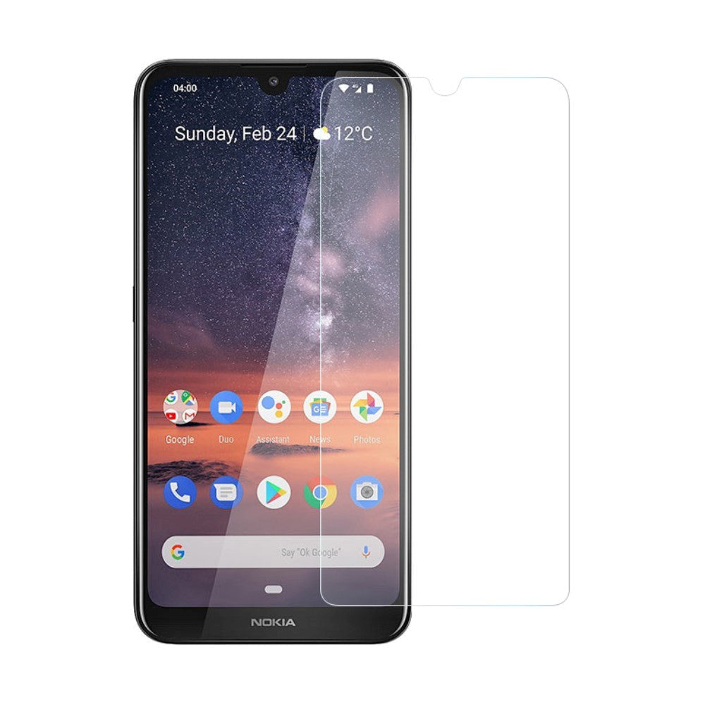 Nokia 3.2 herdet glass - Veskevennlig - Gjennomsiktig