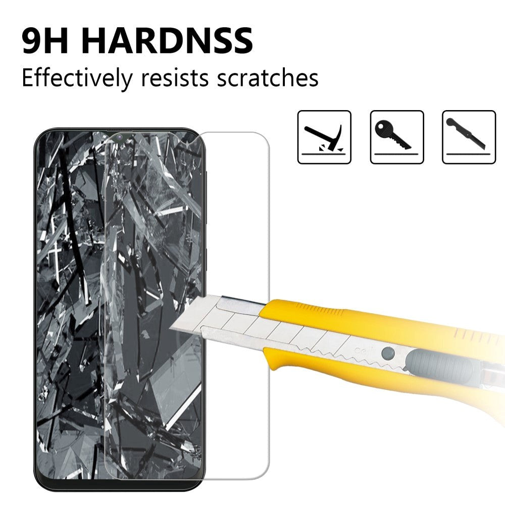 Samsung Galaxy A10 Cover Case Friendly Screen Protector - Gjennomsiktig