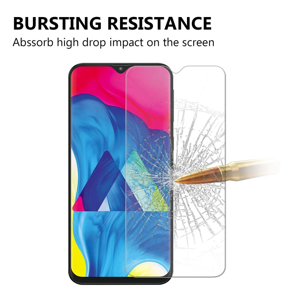 Samsung Galaxy A10 Cover Case Friendly Screen Protector - Gjennomsiktig
