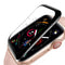 Apple Watch Series 4/5/6/SE (44 mm) - Full-Fit - Skjermbeskytter - Svart