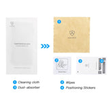 Samsung Galaxy A20e Amorus Full-Fit skjermbeskytter m. Svart kant