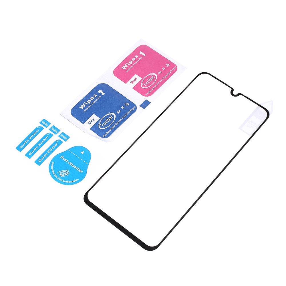 Honor 20 Lite skjermbeskytter - Full-Fit - Svart