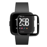 Fitbit Versa Arc Edge skjermbeskytter - skjermbeskytter - svart / gjennomsiktig
