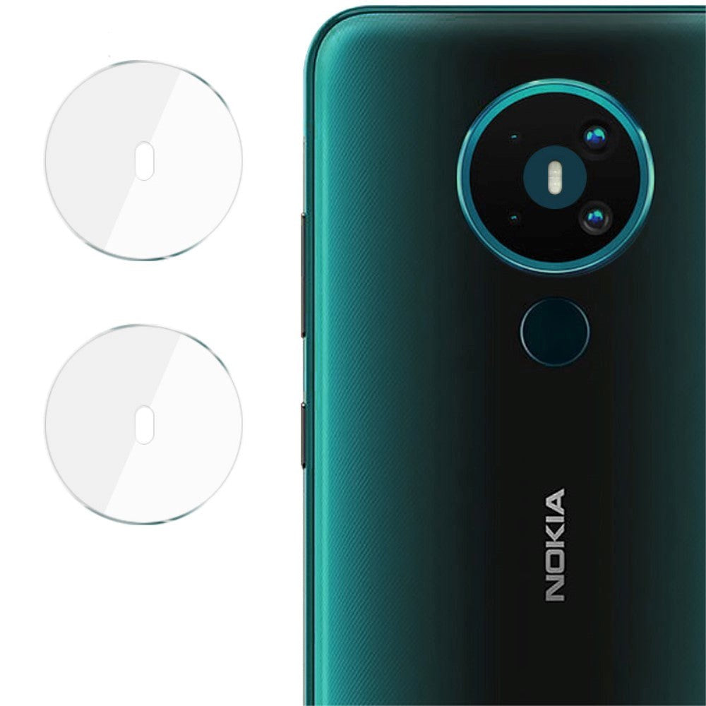 Nokia 5.3 IMAK kameralinsebeskytter - gjennomsiktig (2 stk.)