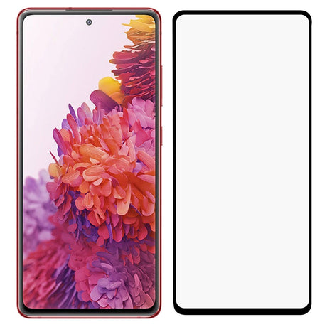 Samsung Galaxy S20 FE / S20 FE (5G) Skjermbeskytter i herdet glass - Full Fit - Black Edge