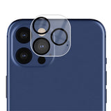 MOCOLO iPhone 12 Pro Max Beskyttelsesglas til Kameralinse - Gennemsigtig / Sort