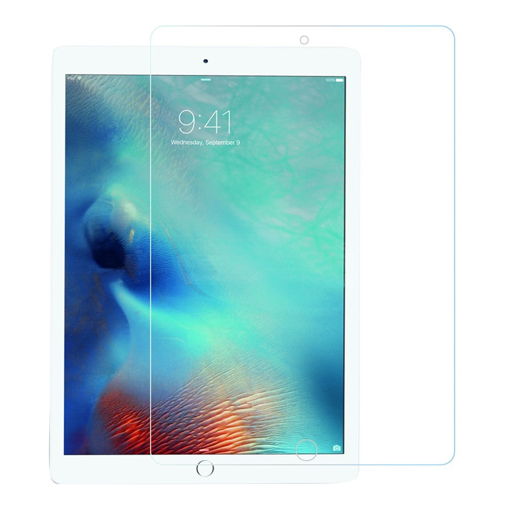 iPad Pro 12.9" (2017) / (2015) Hærdet Glas Skærmbeskyttelse - Gennemsigtig