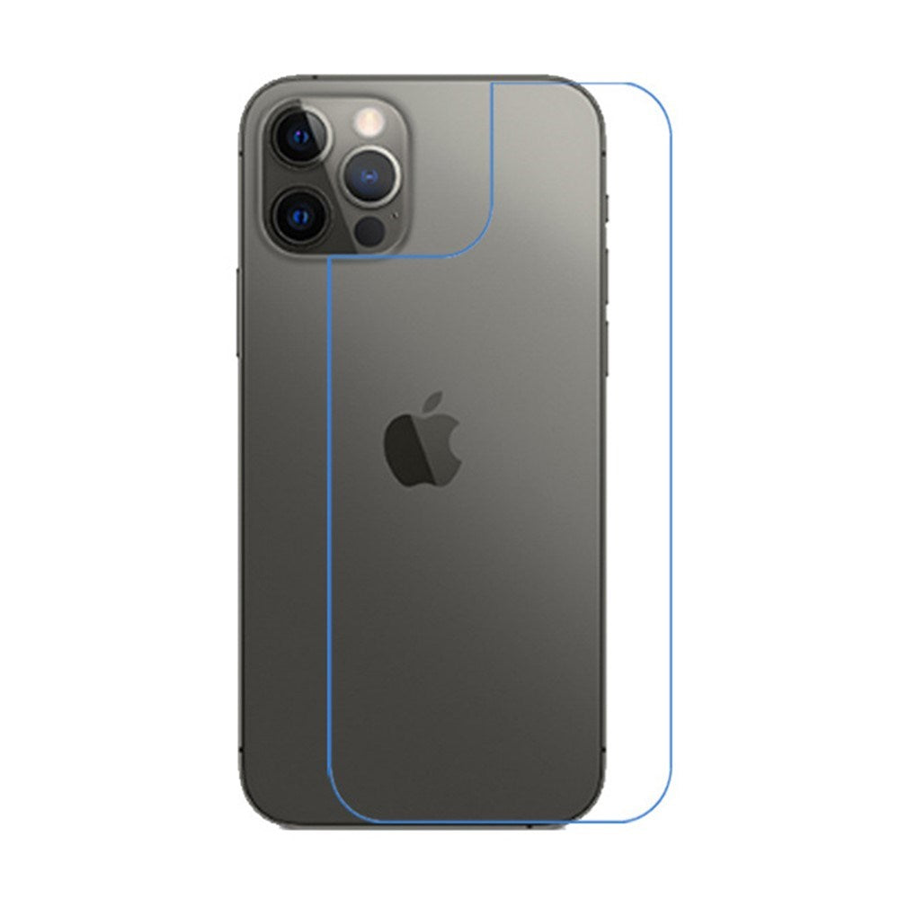 iPhone 12 / 12 Pro Bagsidebeskyttelse - Film - Gennemsigtig