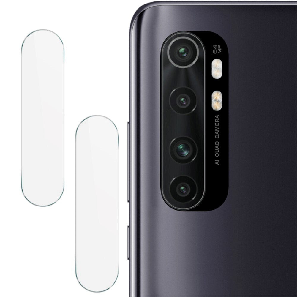 Xiaomi Mi Note 10 Lite IMAK kameralinsebeskytter - gjennomsiktig (2 stk.)