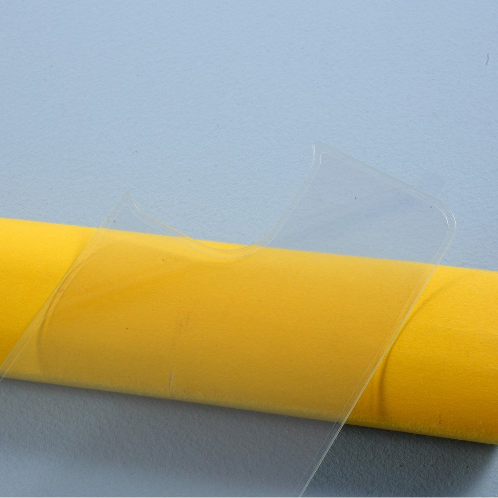 iPhone 12 / 12 Pro - Hærdet Beskyttelsesglas til Bagside - Gennemsigtig