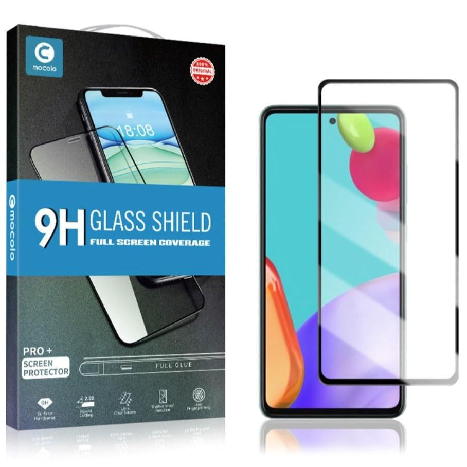 Samsung Galaxy A52s (5G) / A52 (4G / 5G) MOCOLO herdet glass - Full passform - Gjennomsiktig