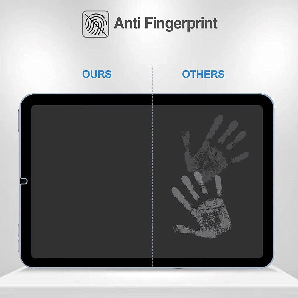 iPad Mini (2024 / 2021) Arc Edge skjermbeskytter i herdet glass - gjennomsiktig