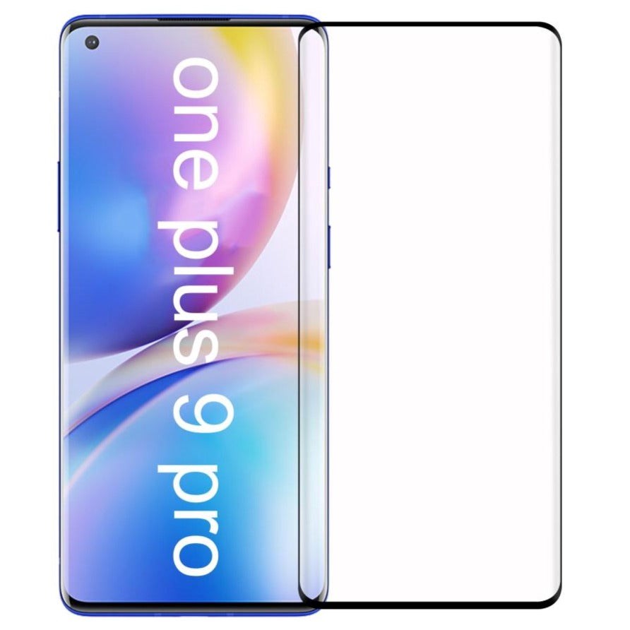 OnePlus 11 / 10 Pro / 9 Pro Arc Edge Herdet glass - Veskevennlig - Skjermbeskytter - Black Edge