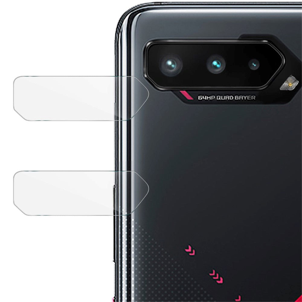 Asus ROG Phone 5 IMAK beskyttelsesglass for bakkamera - gjennomsiktig (2 stk.)