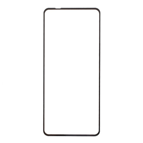 Motorola Moto G60 Full Fit herdet glass - Skjermbeskytter - Gjennomsiktig / svart kant