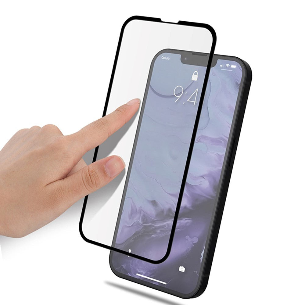 Phone 13 Mini MOCOLO 9H Full-Fit Hærdet Glas - Sort Kant