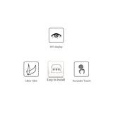 iPhone 13 Mini gjennomsiktig skjermbeskytter