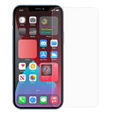 iPhone 13 Mini Case-vennlig skjermbeskytter - Herdet glass - Gjennomsiktig