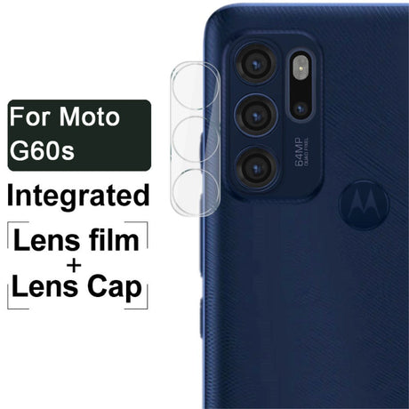 Motorola Moto G60s IMAK beskyttelsesglass for bakkamera - Gjennomsiktig