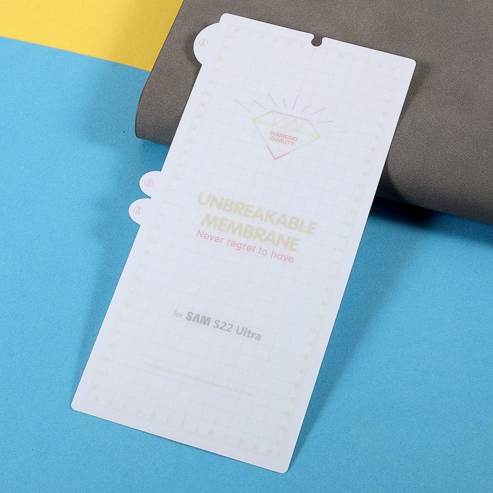 Samsung Galaxy S22 Ultra Skjermbeskytter - Gjennomsiktig