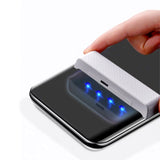 Samsung Galaxy S22 Ultra AMORUS Nano Optics m. Flytende UV - Herdet glass - Gjennomsiktig