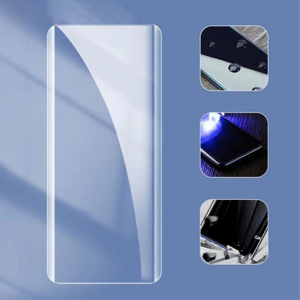 OnePlus 11 / 10 Pro / 9 Pro AMORUS Nano Optics m. Flytende UV - Herdet glass - Gjennomsiktig