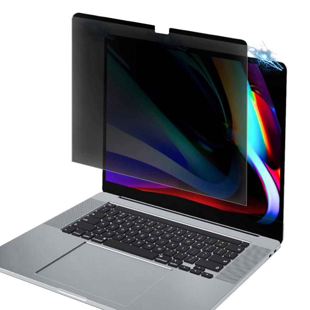 MacBook Pro 13 (2016-2020) / Air 13 (2018-2020) Magnetisk skjermbeskytter m. Personvernfunksjon - Gjennomsiktig