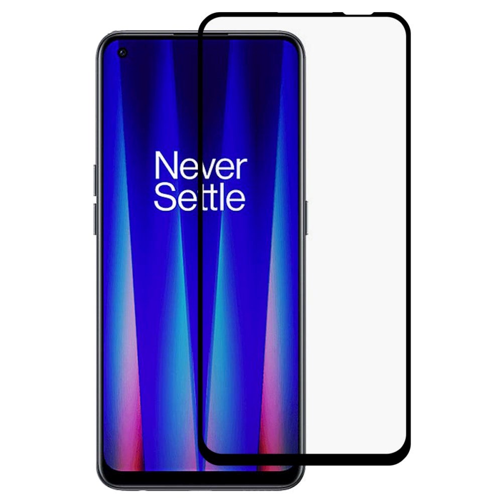 OnePlus Nord CE 2 (5G) Glas Skærmbeskyttelse - Full-fit - Sort Kant