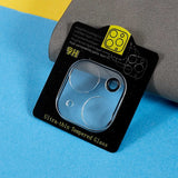 iPhone 14 / 14 Plus kameralinsebeskytter i herdet glass - 9H - Gjennomsiktig