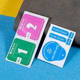 iPhone 14 Plus RURIHAI Skjermbeskytter i herdet glass - Dekselvennlig - Gjennomsiktig