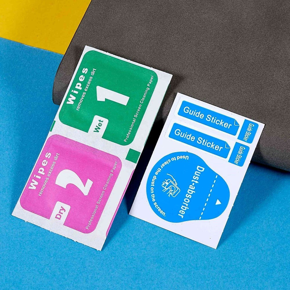 iPhone 14 Pro RURIHAI Skjermbeskytter i herdet glass - Dekselvennlig - Gjennomsiktig