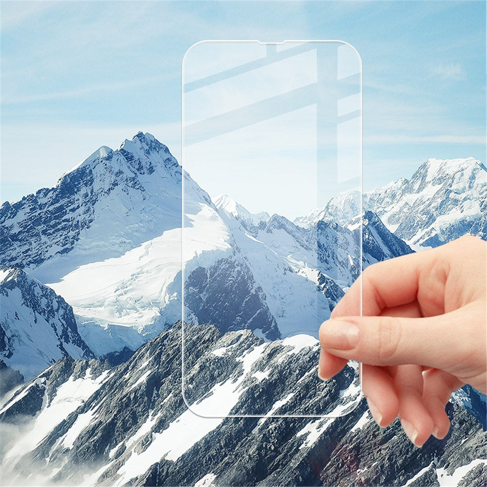 iPhone 15 Plus Mocola Hærdet Skærmbeskyttelse - Gennemsigtig