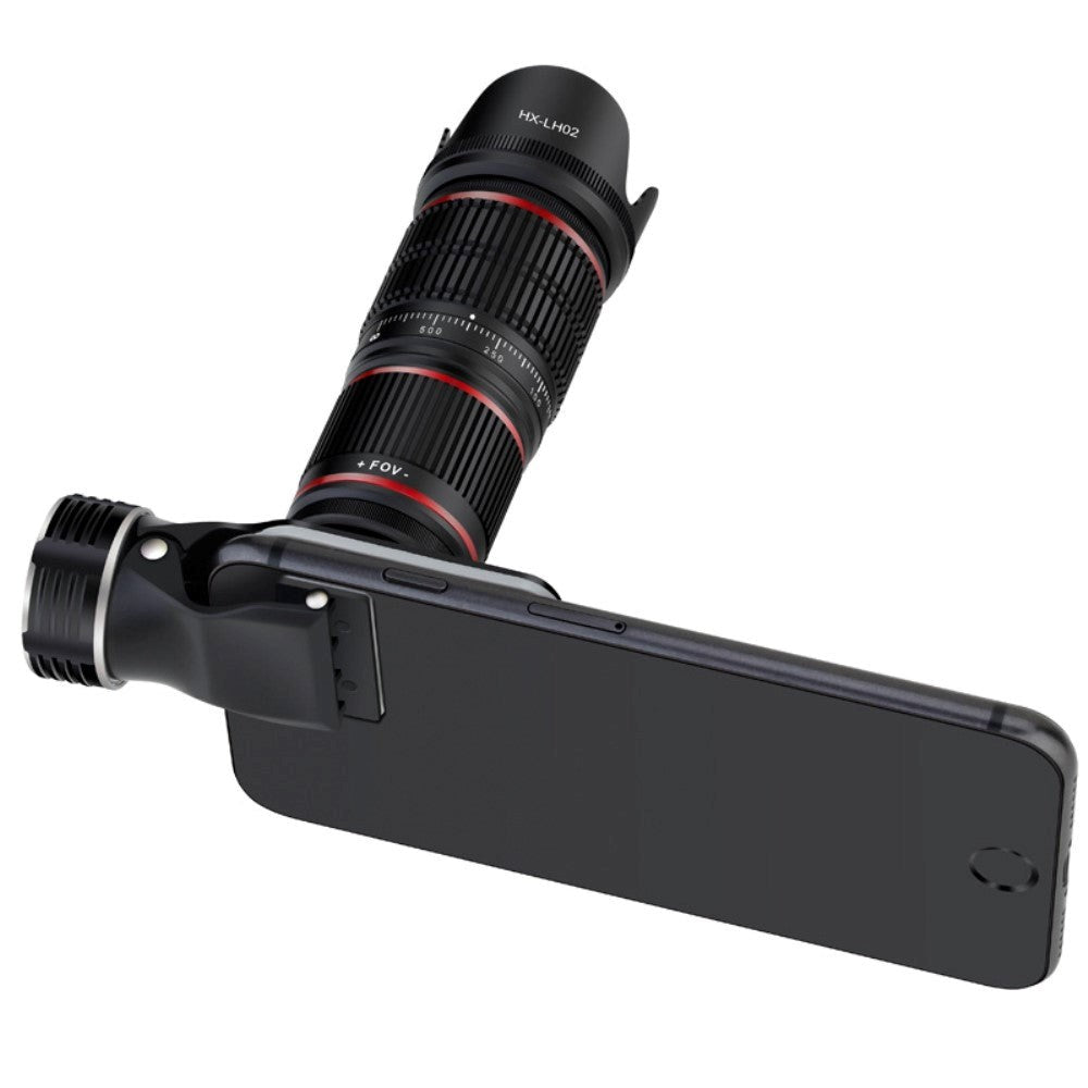 Smarttelefon kameralinse m. 3 x linser - svart