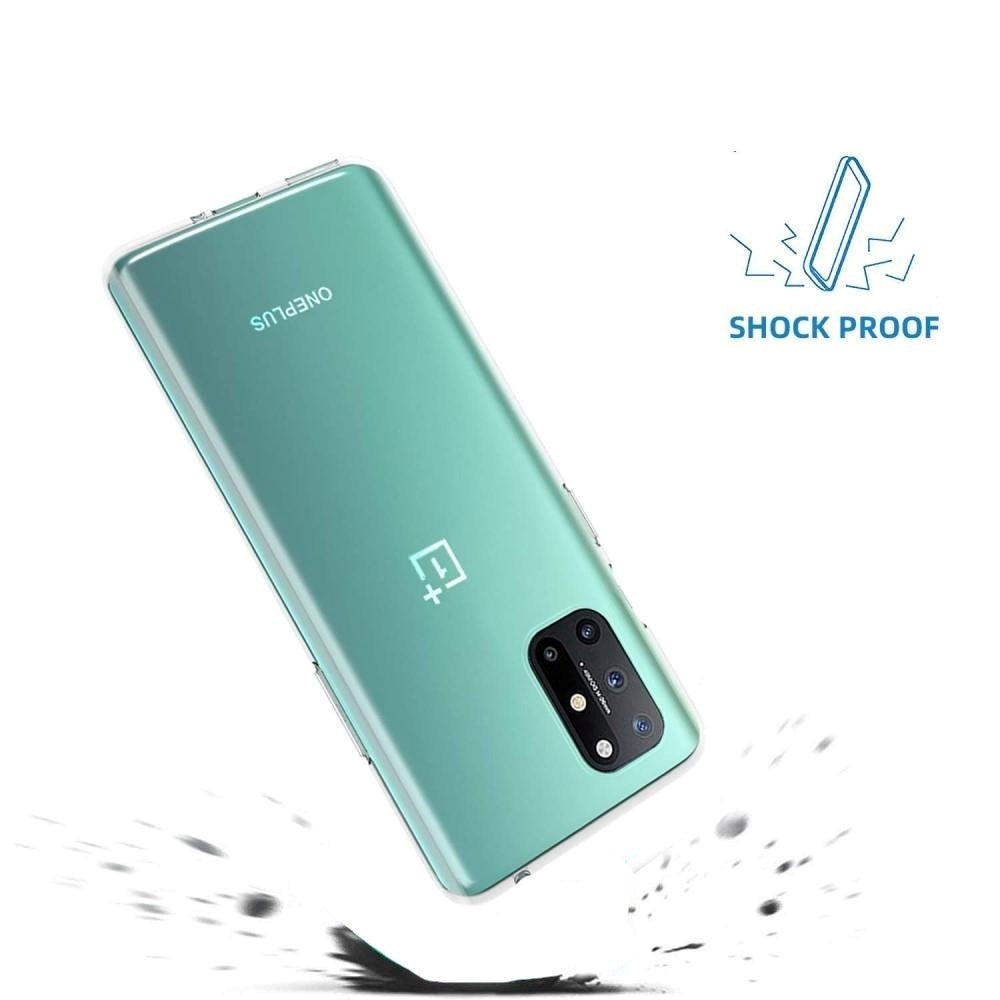 OnePlus 8 Pro fleksibelt plastbakdeksel gjennomsiktig