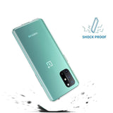 OnePlus 8 Pro fleksibelt plastbakdeksel gjennomsiktig