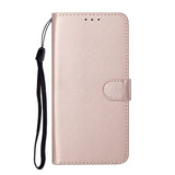 EIDERWOOD OnePlus 8T Kunstlæder Flip Cover m. Strop & Pung - Rose Gold