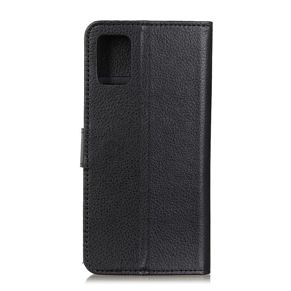 OnePlus 9 Classic Leather Flip Cover m. Lommebok - Svart