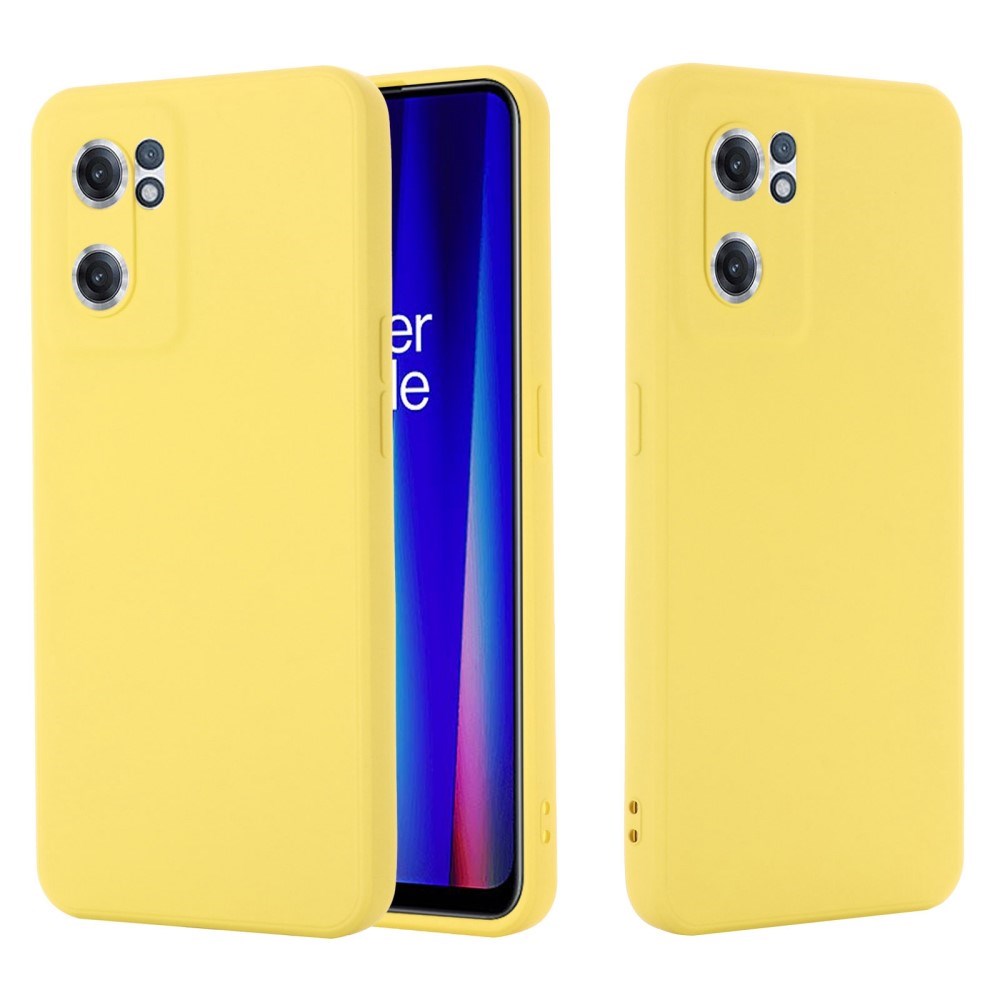 EIDERWOOD OnePlus Nord CE 2 (5G) Liquid Silikone Mobil Cover m. Strop - Gul