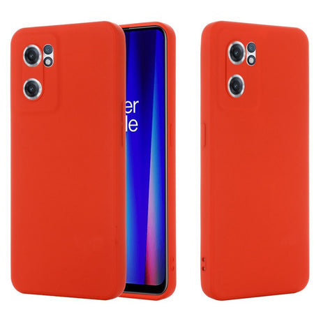 EIDERWOOD OnePlus Nord CE 2 (5G) Liquid Silikone Mobil Cover m. Strop - Rød