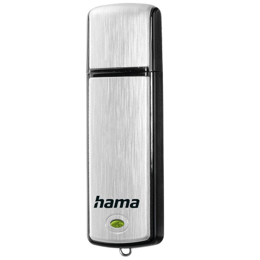 HAMA USB-Stik 2.0 - 10MB/s - 32GB - Sølv / Sort