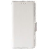 Doogee N40 Pro PU Litchi Leather Flip Cover m. Lommebok - Hvit